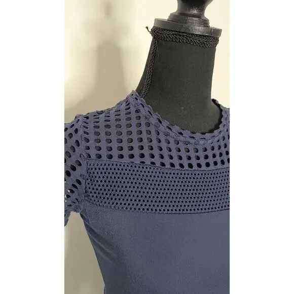 Michael Kors Sheat Women Dress SIze XS Navy Blue - Picture 8 of 12